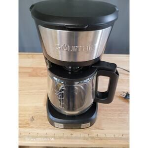 Gourmia Coffee Maker 12 Cup Programmable Hot & Iced Brew Black With Warmer